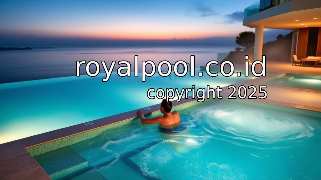 Kolam Renang dengan Fitur Jacuzzi untuk Peredaran Darah