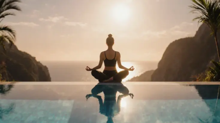 Yoga Di Tepi Kolam Renang Datangkan Ide Bisnis Spektakuler