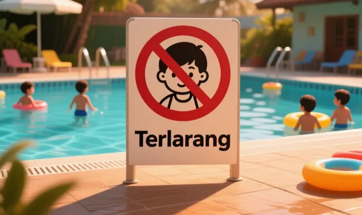 Lima Hal Paling Terlarang Bagi Anak di Kolam Renang