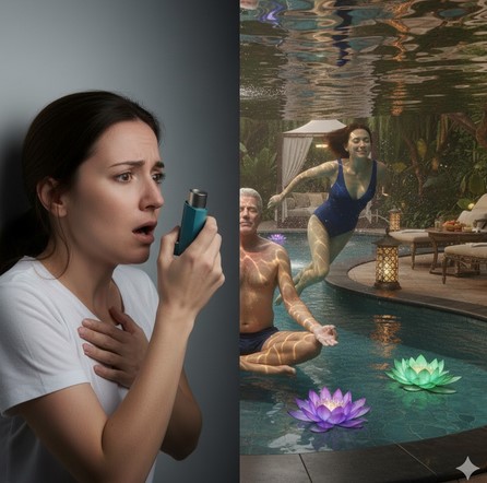 Benarkah Rutin Renang Ampuh Untuk Penderita Asma ?