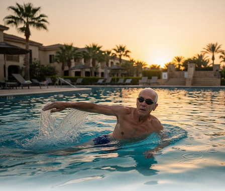 Apa Dampak Rutin Renang di Usia Senja ?