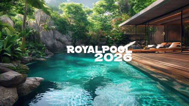 Desain kolam renang natural dengan sistem filtrasi tanaman air