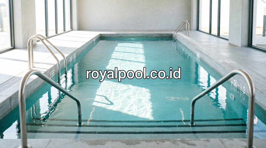 Desain Kolam Renang Terapi dengan Variasi Kedalaman