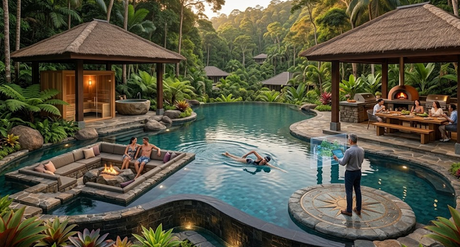 Rumahku Terasa Seperti Resort"